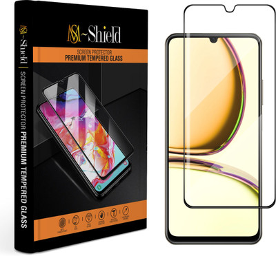 MS-Shield Edge To Edge Tempered Glass for Realme C53(Pack of 1)