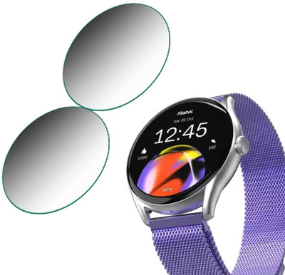 daffin Edge To Edge Tempered Glass for Fitshot Aster(Pack of 2)