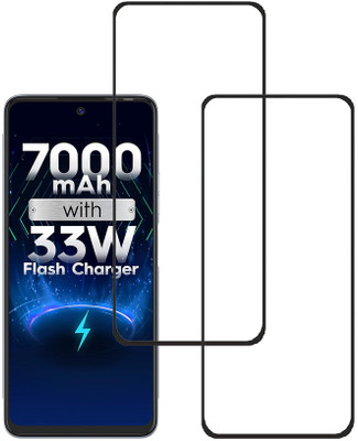 SPRITZEN Edge To Edge Tempered Glass for Tecno Pova 3(Pack of 2)