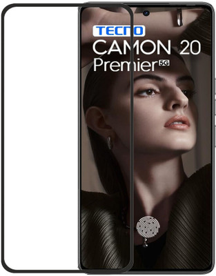 DMJHP Edge To Edge Tempered Glass for Tecno Camon 20 Premier(Pack of 1)