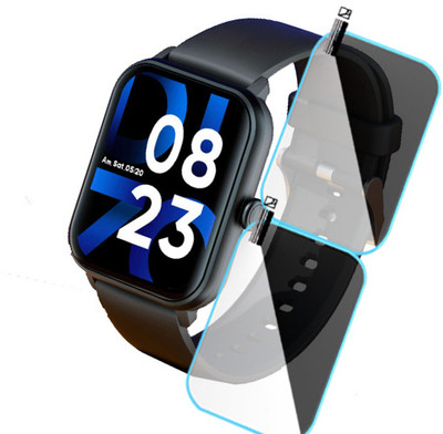 daffin Edge To Edge Tempered Glass for DIZO Watch D2(Pack of 2)