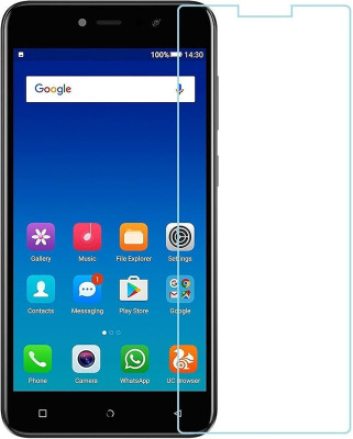 SmartPoint Edge To Edge Tempered Glass for Gionee A1 lite(Pack of 1)