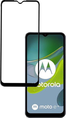 GLOBAL NOMAD Edge To Edge Tempered Glass for MOTOROLA e13(Pack of 1)