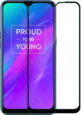 9H Edge To Edge Tempered Glass for Realme 3-With Edge To Edge Full Screen Coverage,Pack Of 1 (with Easy Installation Kit)(Pack of 4)
