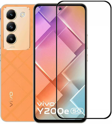 RCHJV Edge To Edge Tempered Glass for VIVO Y200E 5G(Pack of 1)
