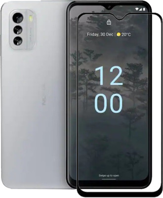 BRENZZ Edge To Edge Tempered Glass for NOKIA G60 5G, Nokia G60(Pack of 1)