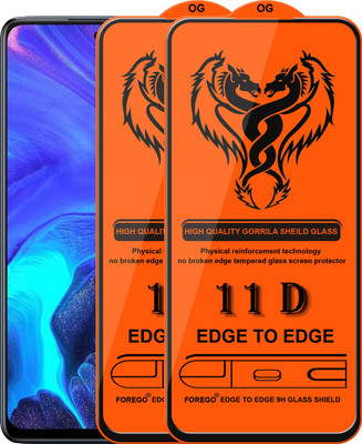 Forego Edge To Edge Tempered Glass for Infinix Note 11 Pro(Pack of 2)