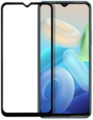 O2MG Edge To Edge Tempered Glass for vivo Y75 5G(Pack of 1)