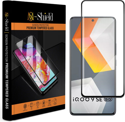 MS-Shield Edge To Edge Tempered Glass for iQOO 9 SE 5G(Pack of 1)