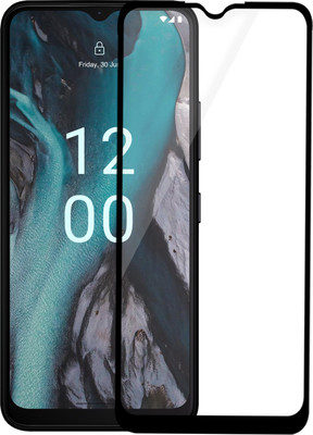 HUPSHY Edge To Edge Tempered Glass for Nokia C22(Pack of 1)