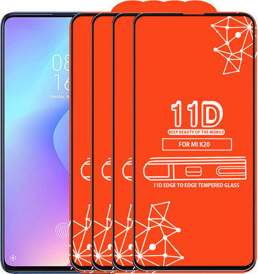 Roxel Edge To Edge Tempered Glass for Mi K20(Pack of 4)