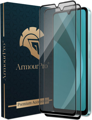 ArmourPro Edge To Edge Tempered Glass for realme C75 5G, Redmi 14C, Redmi A4, Matte Finish Glass(Pack of 2)