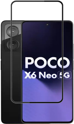 NSTAR Edge To Edge Tempered Glass for POCO X6 Neo 5G(Pack of 1)