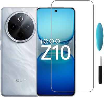 AKSHUD Edge To Edge Tempered Glass for IQOO Z10 5G(Pack of 1)