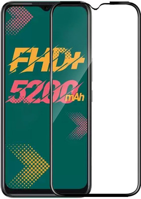 MD SmartBuy Edge To Edge Tempered Glass for Infinix Hot 11(Pack of 1)