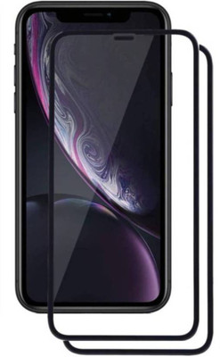 mobinix Edge To Edge Tempered Glass for iPhone 11, Apple iPhone XR, 2.5D Curved Edge Premium Tempered Glass for Ultimate Protection(Pack of 2)
