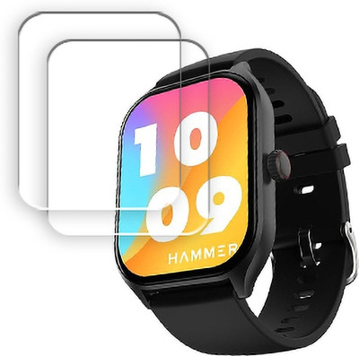 ARBAN Edge To Edge Tempered Glass for HAMMER Polar 2.01 inch SMARTWATCH SCREEN GUARD(Pack of 2)
