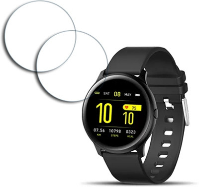 ARBAN Edge To Edge Tempered Glass for gionee GSW7 1.3mm SMARTWATCH SCREEN GUARD(Pack of 2)