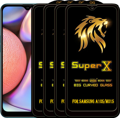 PFOAM Edge To Edge Tempered Glass for SAMSUNG GALAXY M01S(Pack of 4)