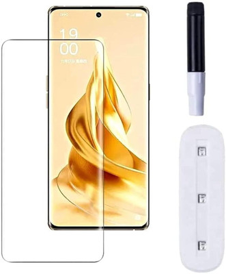 crixus Edge To Edge Tempered Glass for Vivo V27 Pro(Pack of 1)