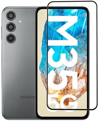BRENZZ Edge To Edge Tempered Glass for SAMSUNG Galaxy M35 5G, SAMSUNG M35 5G(Pack of 1)
