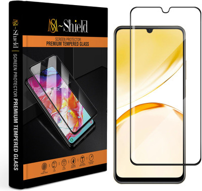 MS-Shield Edge To Edge Tempered Glass for Realme Narzo N53(Pack of 1)
