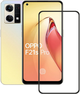NSTAR Edge To Edge Tempered Glass for Oppo F21s Pro(Pack of 1)