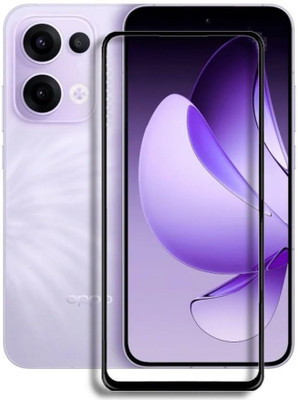 BRENZZ Edge To Edge Tempered Glass for OPPO Reno13 5G, OPPO Reno13(Pack of 1)