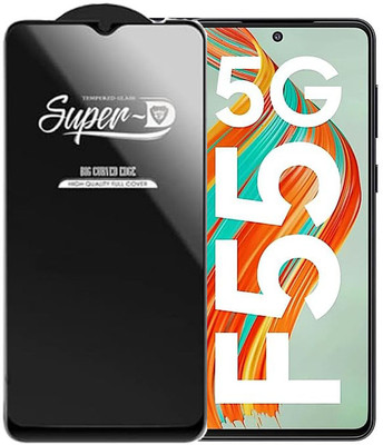 SM Styles Edge To Edge Tempered Glass for Samsung Galaxy F55 5G/Samsung F55 5G(Pack of 1)