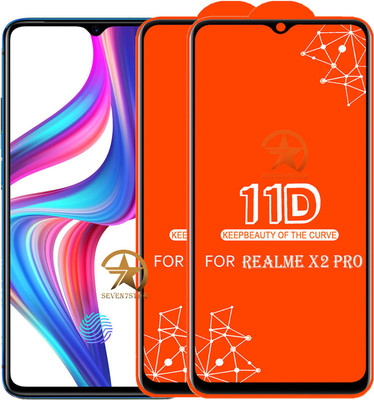 HQ Protection Edge To Edge Tempered Glass for Realme X2 Pro(Pack of 2)