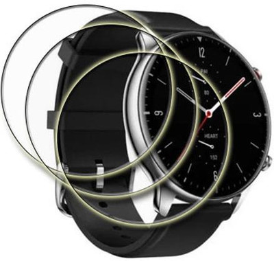 MUTAALI Tempered Glass Guard for Amazfit GTR 2 LTE smart watch(Pack of 3)