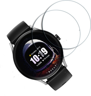 SOMTONE Edge To Edge Tempered Glass for BOULT Rover Pro 1.43 INCH SMARTWATCH SCREEN GUARD(Pack of 2)