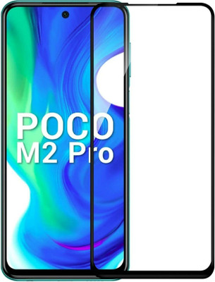DMJHP Edge To Edge Tempered Glass for Poco M2 Pro(Pack of 1)