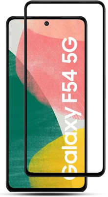 S-Softline Edge To Edge Tempered Glass for Samsung Galaxy F54 5G, Screen Protector Slim 9H Hard 2.5D(Pack of 1)