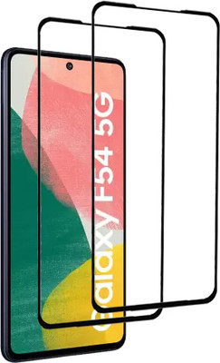 AARERED Edge To Edge Tempered Glass for Samsung Galaxy F54 5G, Samsung F54 5G(Pack of 2)