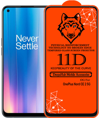 CRodible Edge To Edge Tempered Glass for OnePlus Nord CE 2 5G(Pack of 1)