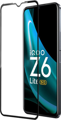 Flipkart SmartBuy Edge To Edge Tempered Glass for IQOO Z6 Lite 5G(Pack of 1)