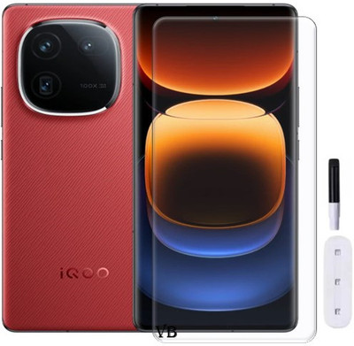 VISHRN CASES Edge To Edge Tempered Glass for Iqoo 12 Pro 5G(Pack of 1)