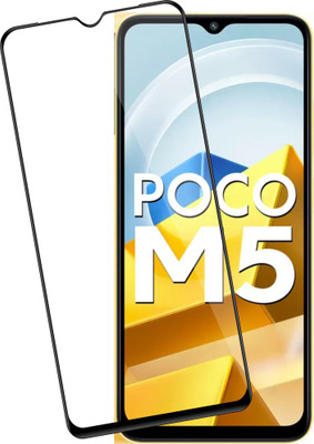 Ten To 11 Edge To Edge Tempered Glass for Poco M5(Pack of 1)