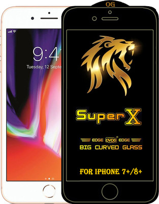 PFOAM Edge To Edge Tempered Glass for Apple iPhone 8 Plus(Pack of 1)
