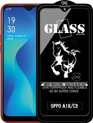 PFOAM Edge To Edge Tempered Glass for OPPO A1K(Pack of 1)