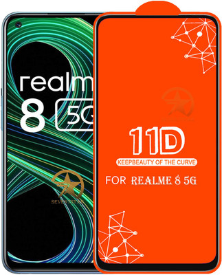 HQ Protection Edge To Edge Tempered Glass for Realme 8 5G(Pack of 1)
