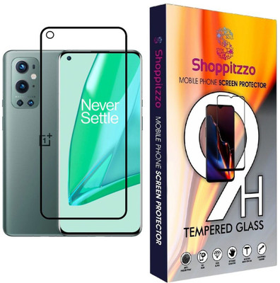 Shoppitzzo Edge To Edge Tempered Glass for OnePlus 8T,9,9R,OPPO Reno 7 Pro/*NeoShield*Tempered Glass/Full Screen Coverage-Edge to Edge/9H(Pack of 1)