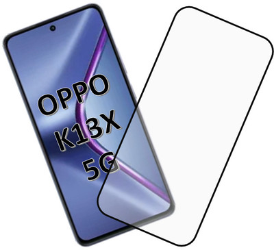 NEXZONE Edge To Edge Tempered Glass for OPPO K13x 5G(Pack of 1)