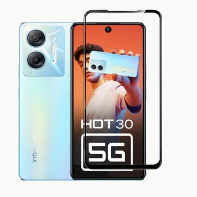 Hyper Edge To Edge Tempered Glass for Tecno Pop 9 5G(Pack of 1)