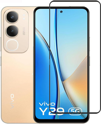 MAAMAJISAMOBILE Edge To Edge Tempered Glass for vivo Y29 5G(Pack of 1)