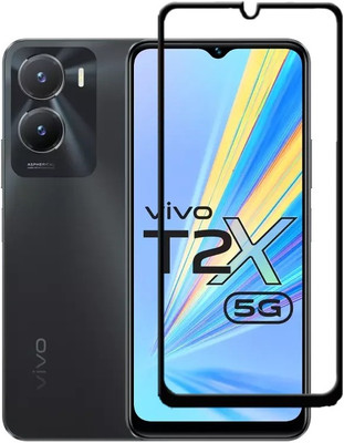 AB PRIME Edge To Edge Tempered Glass for vivo T2x 5G, vivo T2x 5G(Pack of 1)