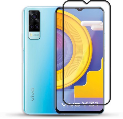 PROACCS Edge To Edge Tempered Glass for VIVO Y31 2020(Pack of 1)