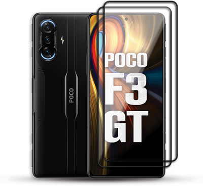 PROACCS Edge To Edge Tempered Glass for POCO F3 GT(Pack of 2)