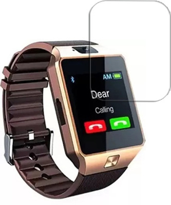 ARBAN Edge To Edge Tempered Glass for Dz09 Bluetooth Smart Wrist Watch SMARTWATCH SCREEN GUARD(Pack of 1)